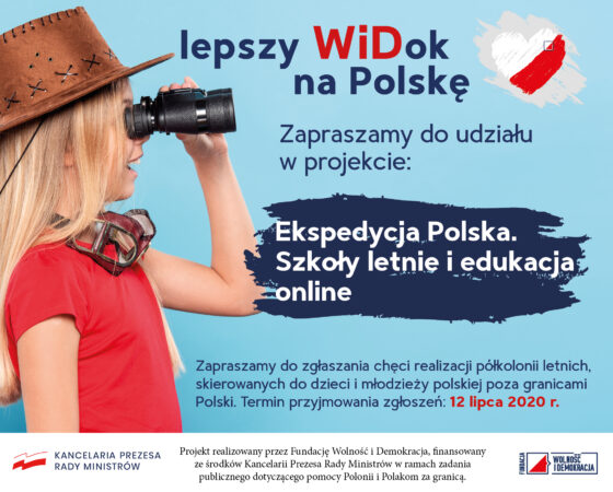 “Ekspedycja Polska. Szkoły letnie i edukacja online”