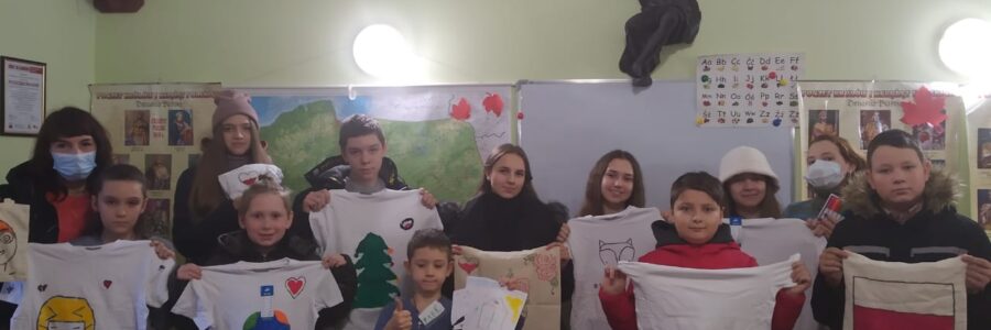 Warsztaty kreatywne “Moja dyzajnerska koszulka” i “Moja eko torba”